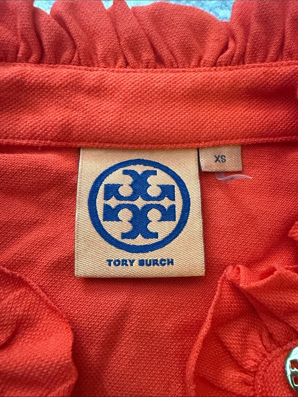 Tory Burch bright red